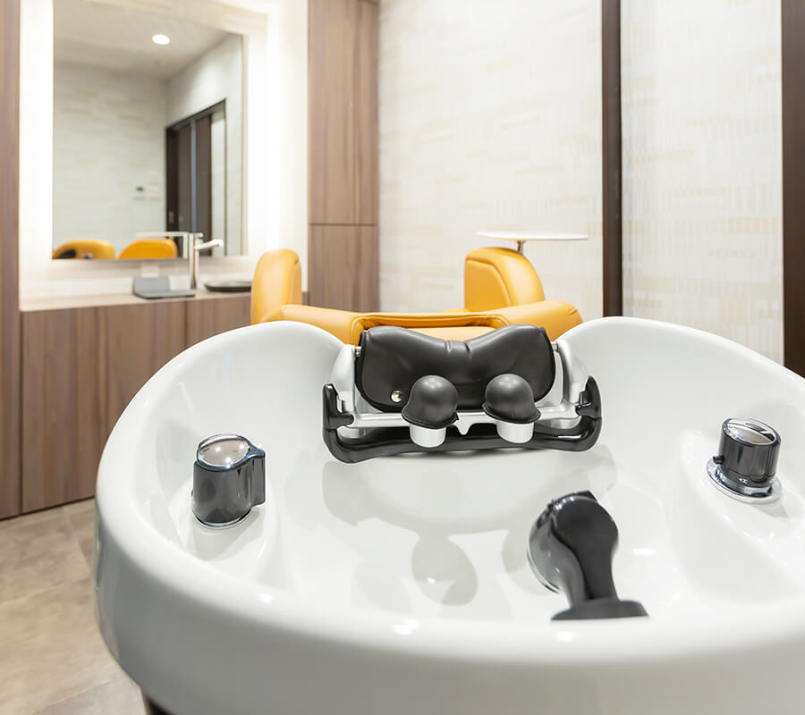 画像:ヘアサロン