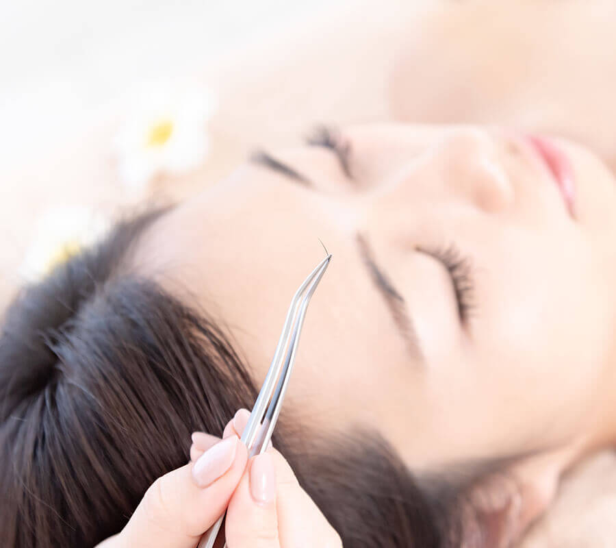 画像:アイメイク